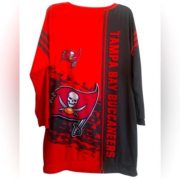 NFL TAMPA BAY BUCCANEERS TEAM DRESS Light Gorpcore POP 2XL Stretch - Picture 3 of 9
